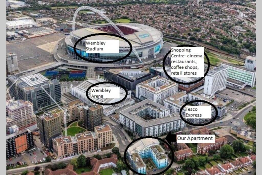 Stylish Wembley Stadium And Ovo Arena Apartment, 伦敦 外观 照片